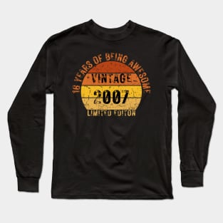 16 years of being awesome limited editon 2007 Long Sleeve T-Shirt